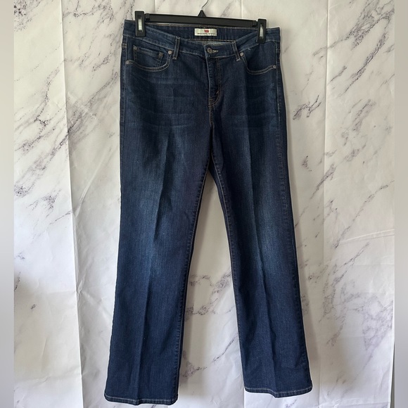 COPY - LEVI’S - PERFECTLY SHAPING 512 BOOTCUT JEANS BLUE WOMENS 18 - Picture 3 of 11